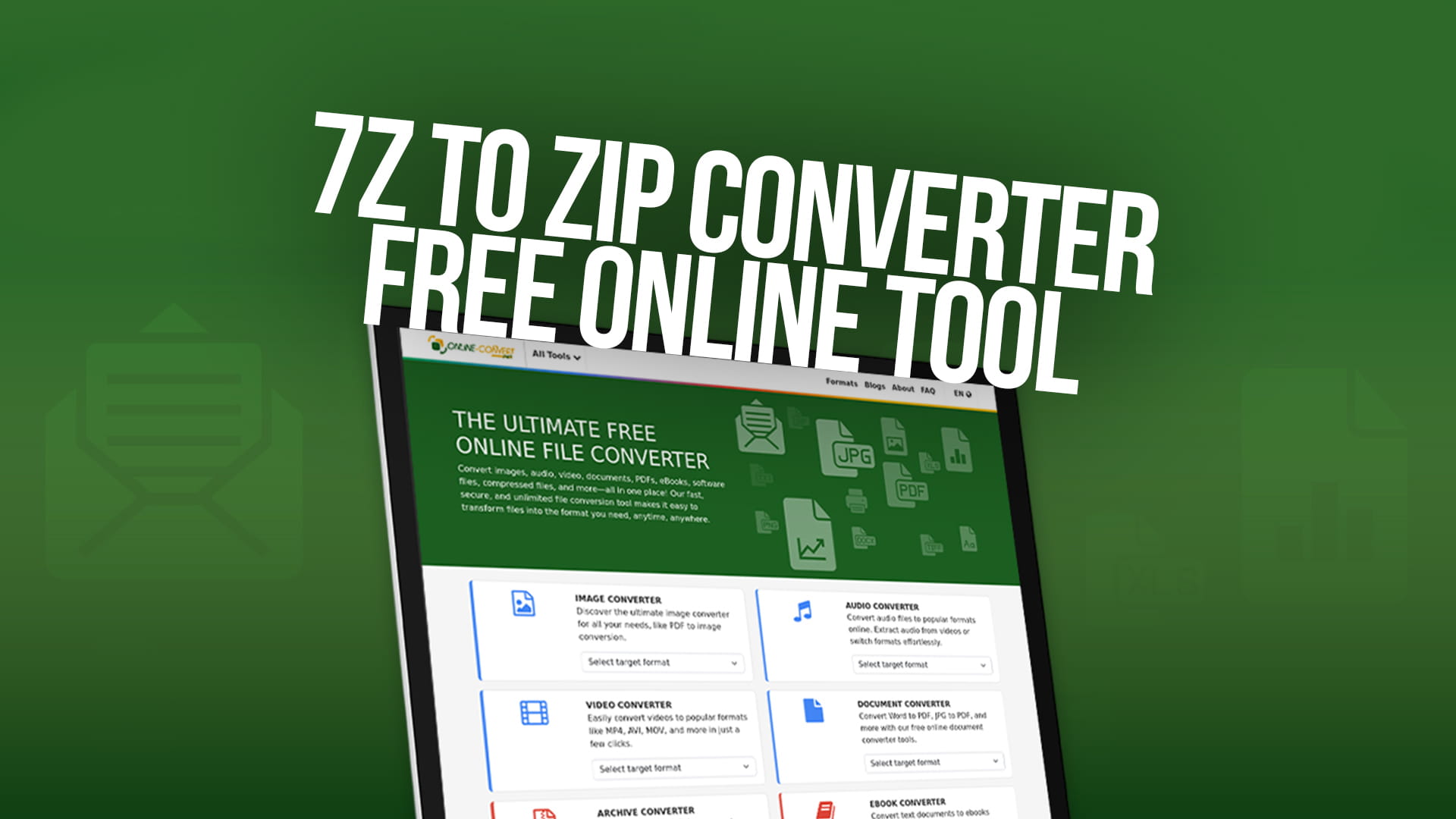 7Z to ZIP Converter — Free Online Tool