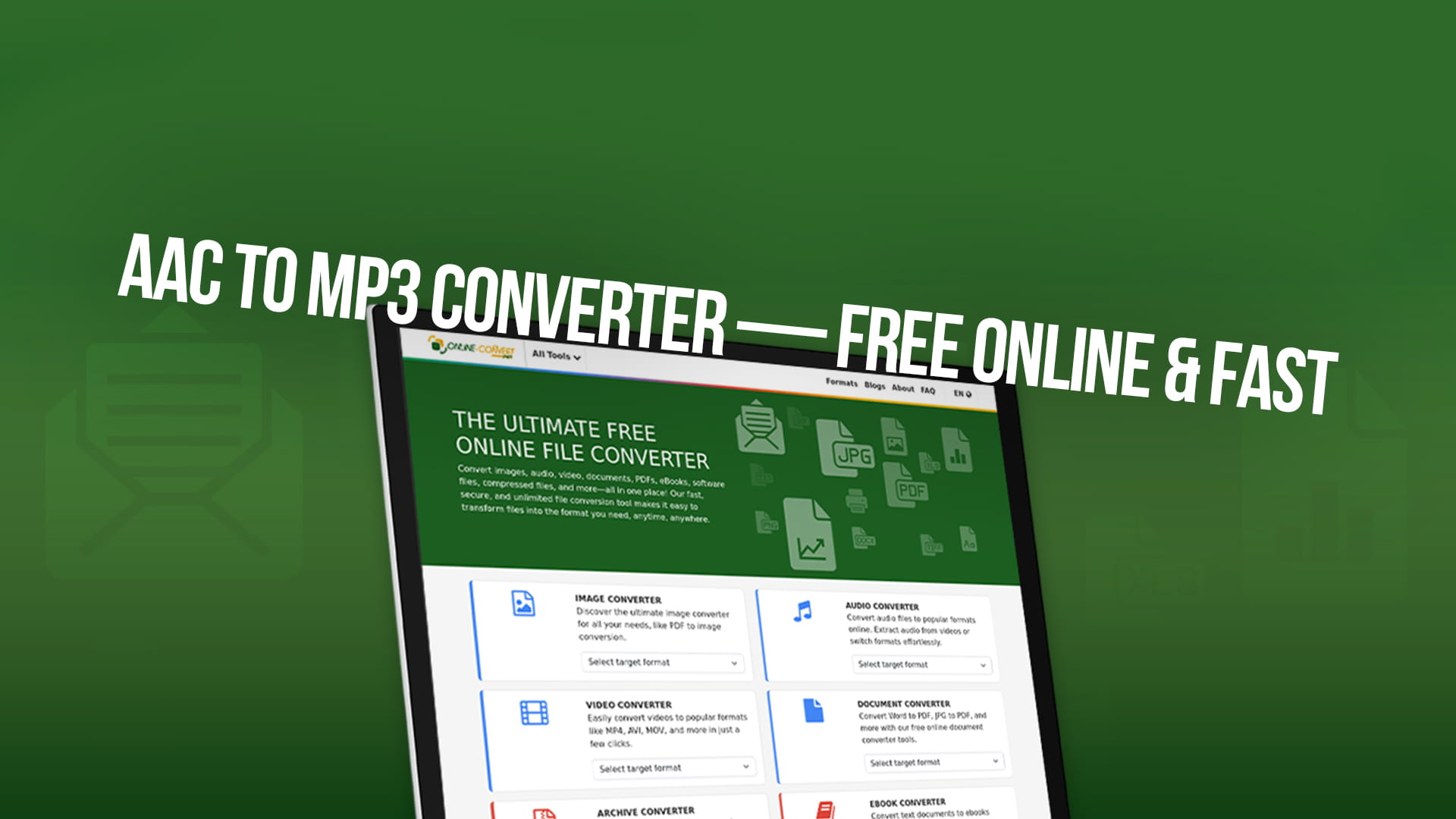 AAC to MP3 Converter — Free Online & Fast