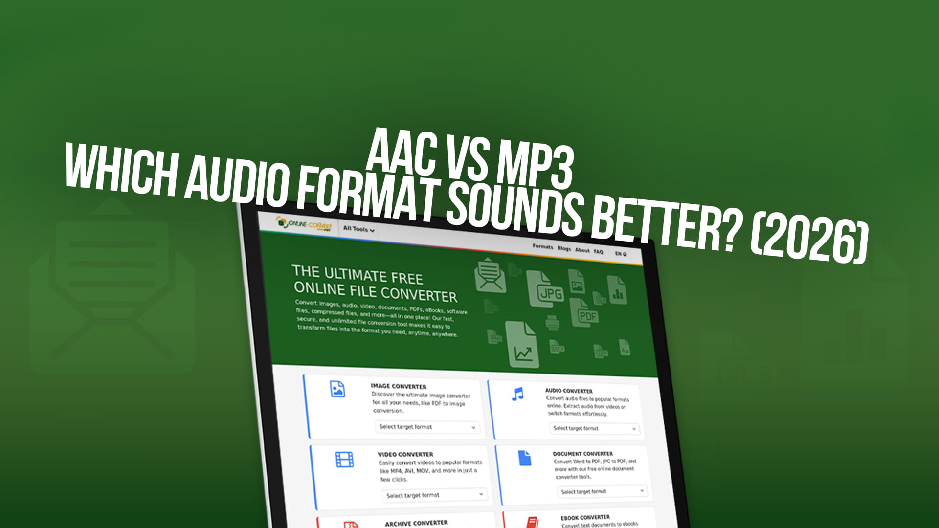 AAC vs MP3: Which Audio Format Sounds Better? (2026)