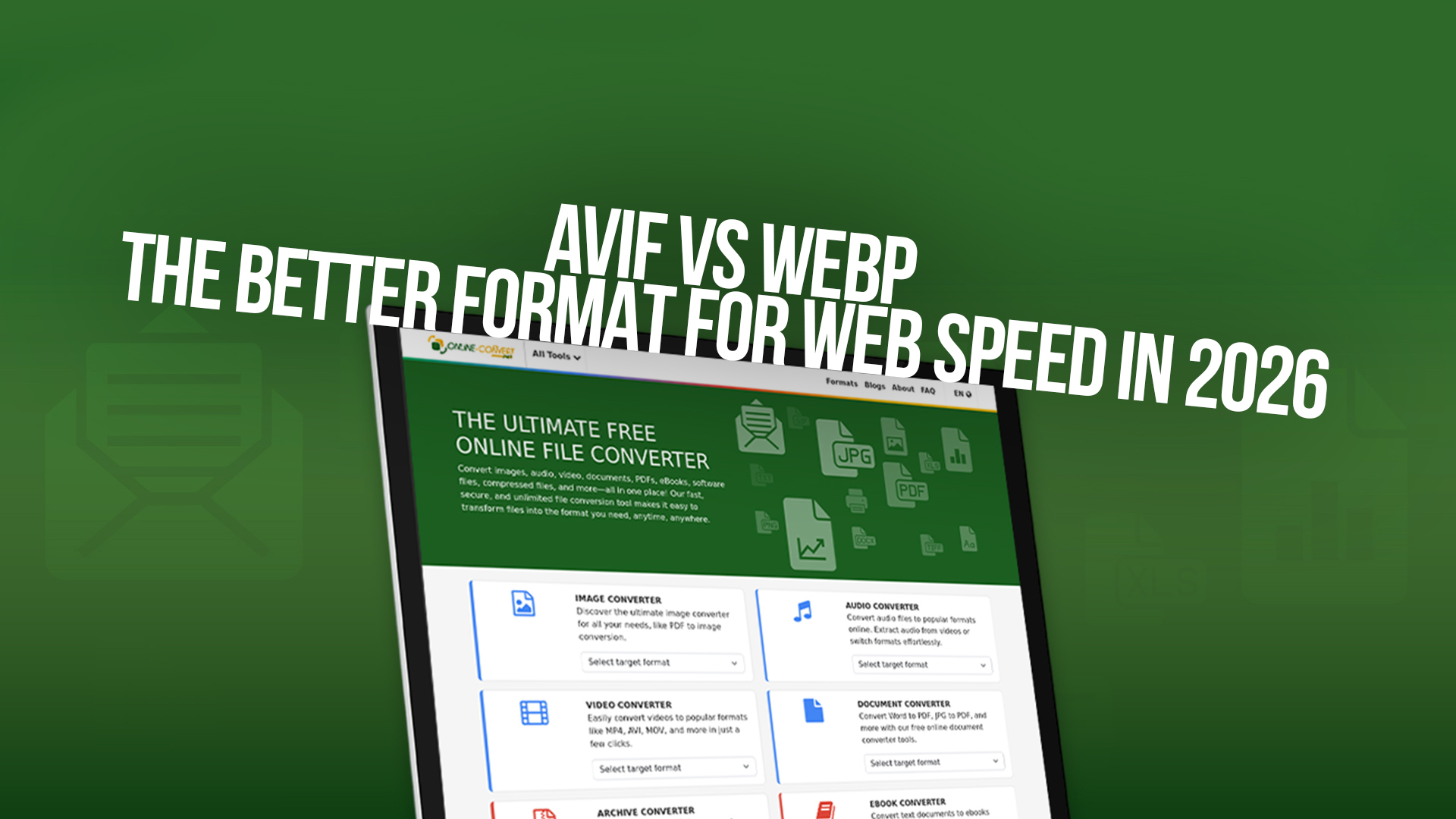 AVIF vs WebP: The Better Format for Web Speed in 2026