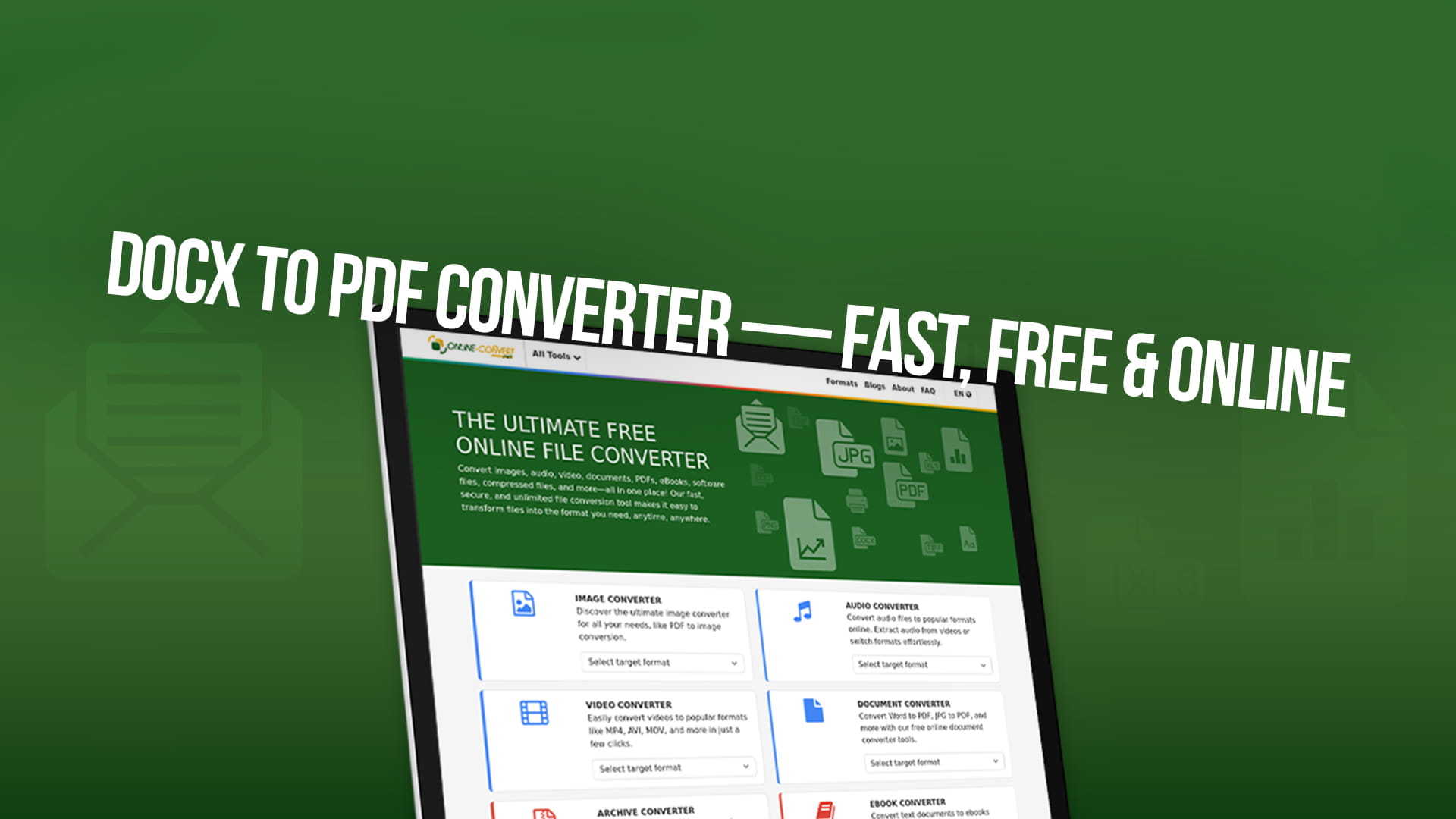 DOCX to PDF Converter — Fast, Free & Online