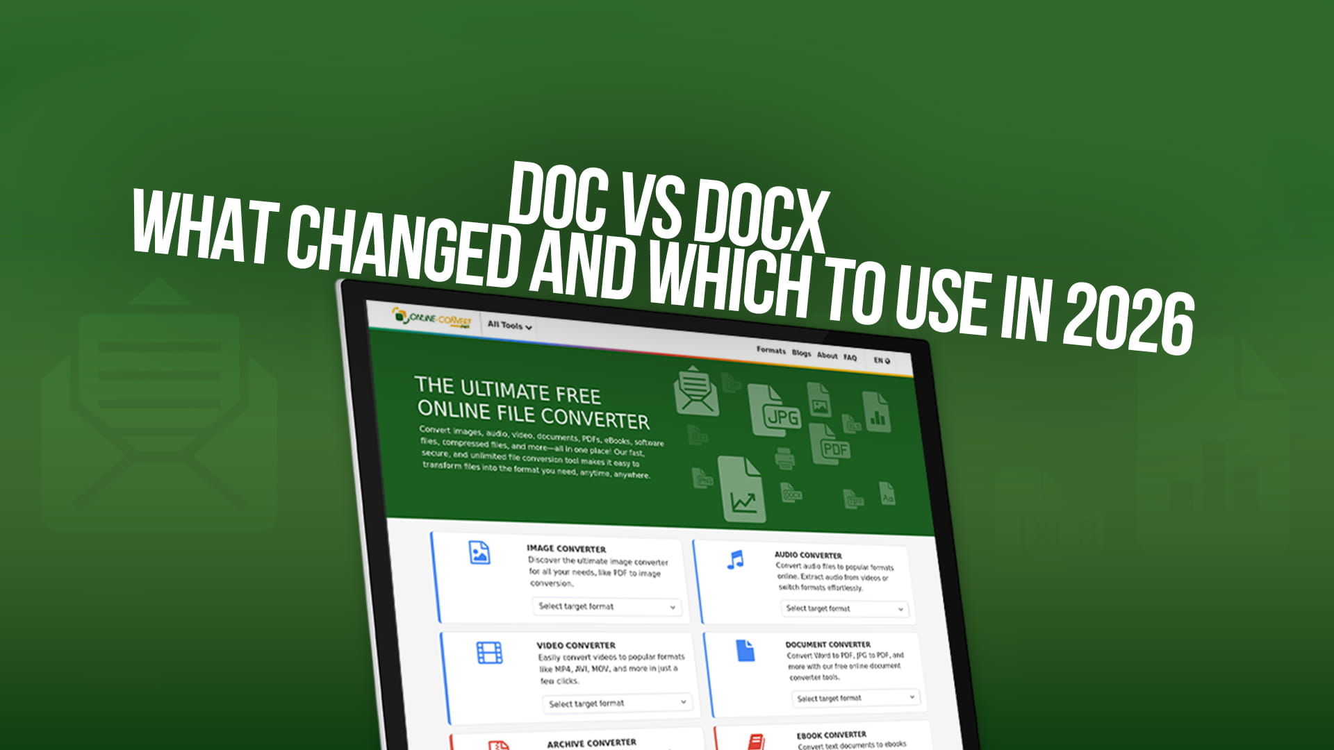 DOC vs DOCX: What Changed and Which to Use in 2026