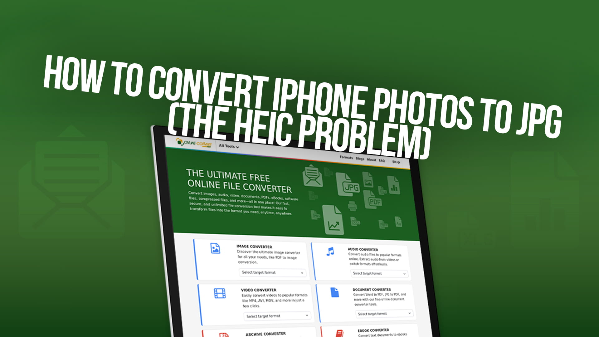 How to Convert iPhone Photos to JPG (the HEIC Problem)