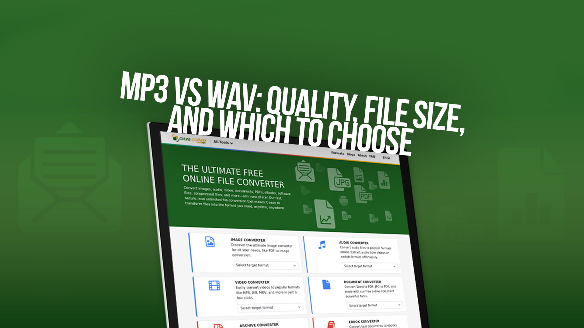 MP3 vs WAV: Quality, File Size, and Which to Choose